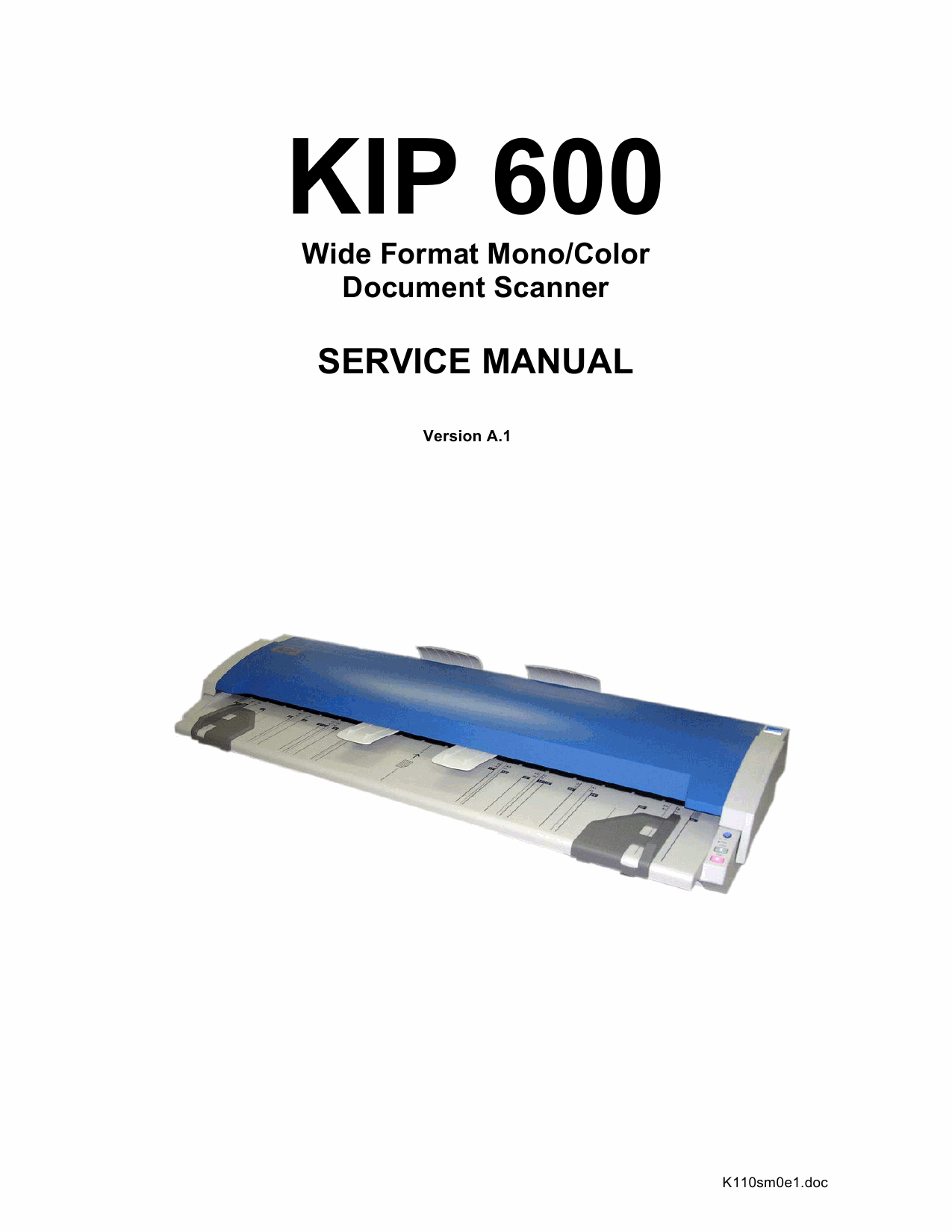 KIP 600 Service Manual-1